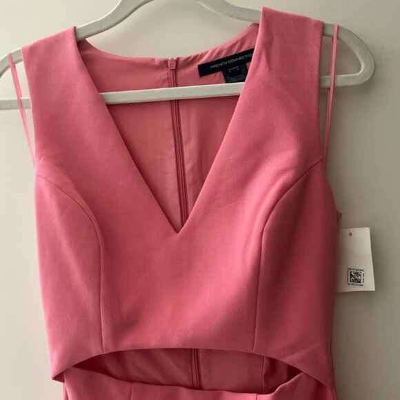 NWT Women’s French Connection v neck tank cut out mini dress - Picture 5 of 10
